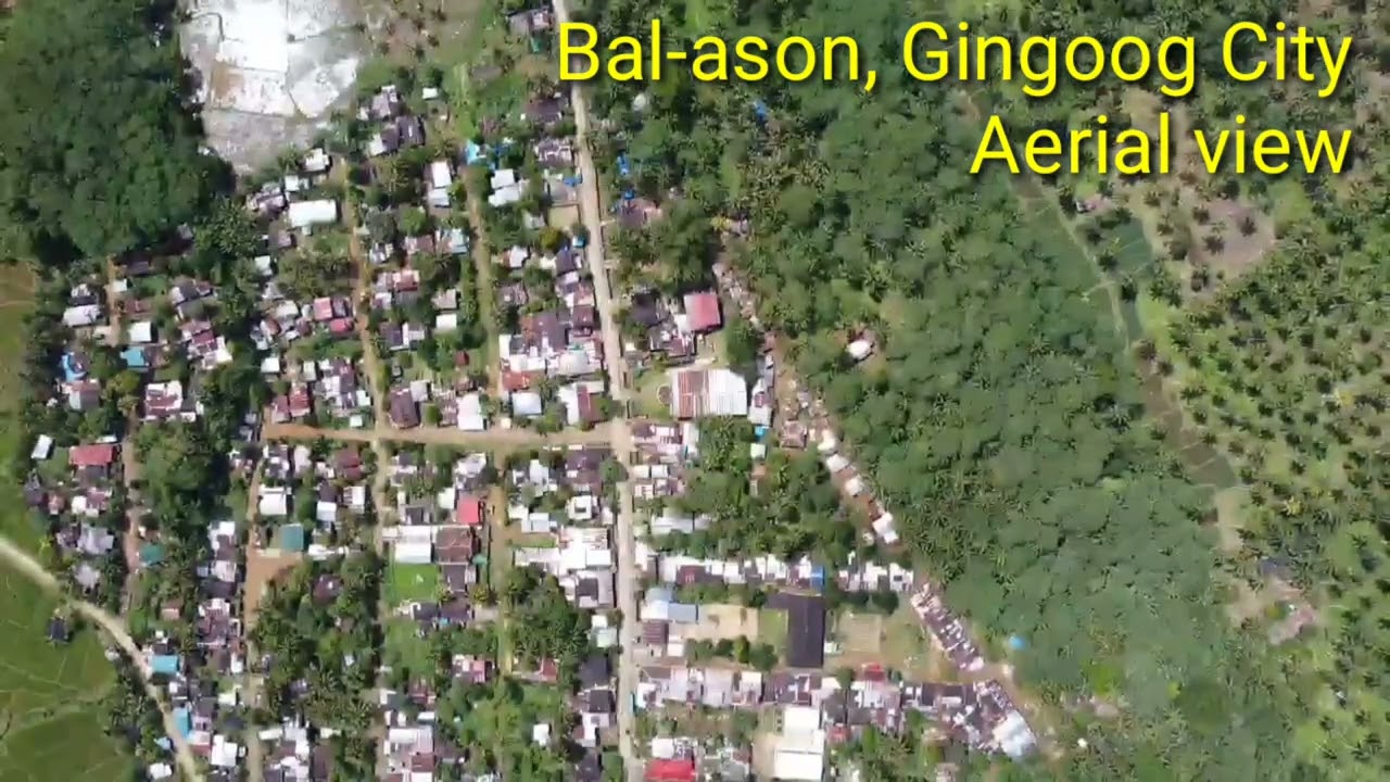 Bal-ason, Gingoog City Aerial View