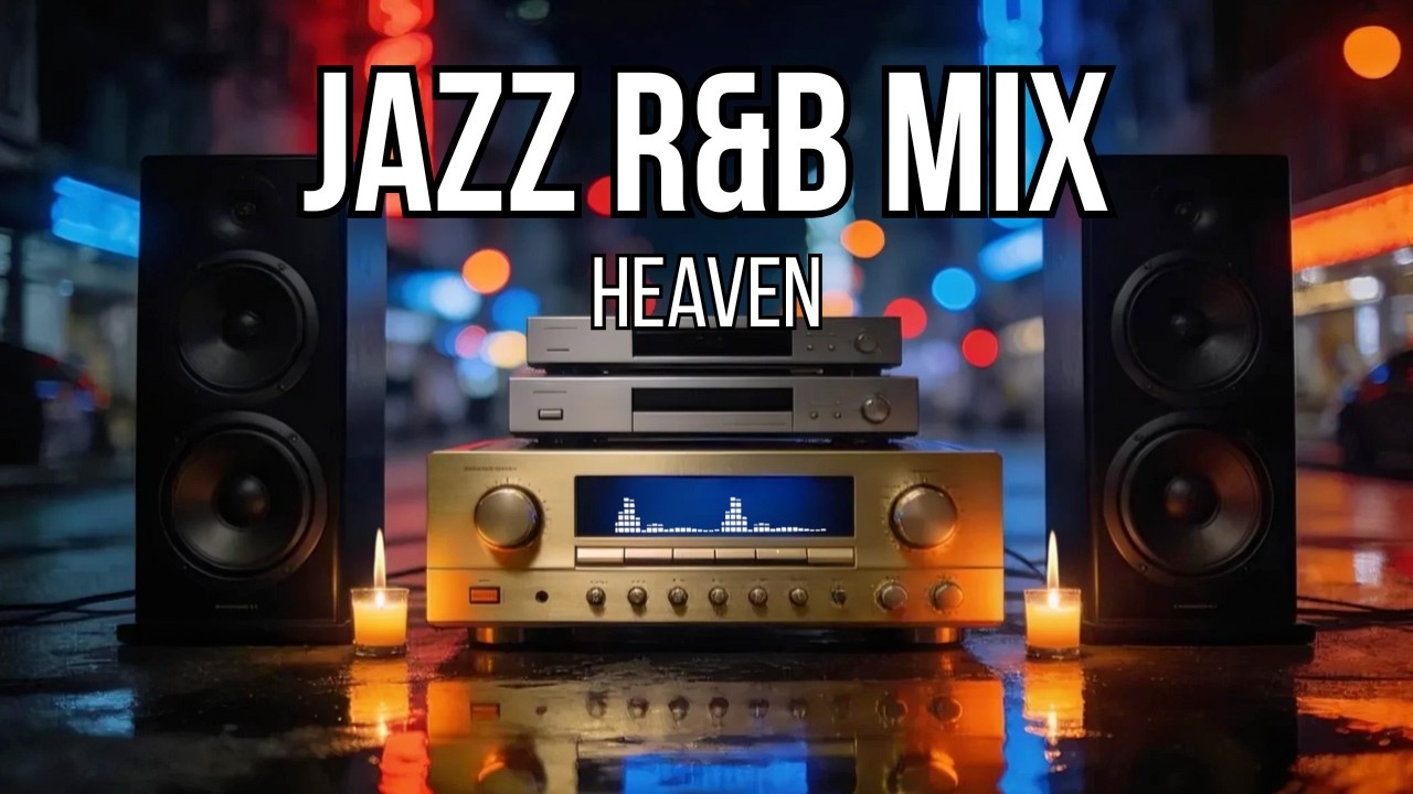 MIDNIGHT JAZZ R&B 🎷 Smooth City Night Vibes for Relaxing & Late Nights