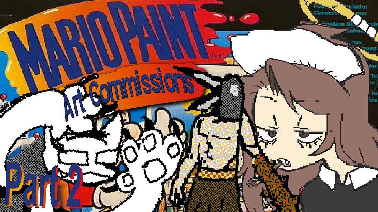 Clown Depot || Chat-Requested Mario Paint Art (Part 2: Super Madotsuki Ball)