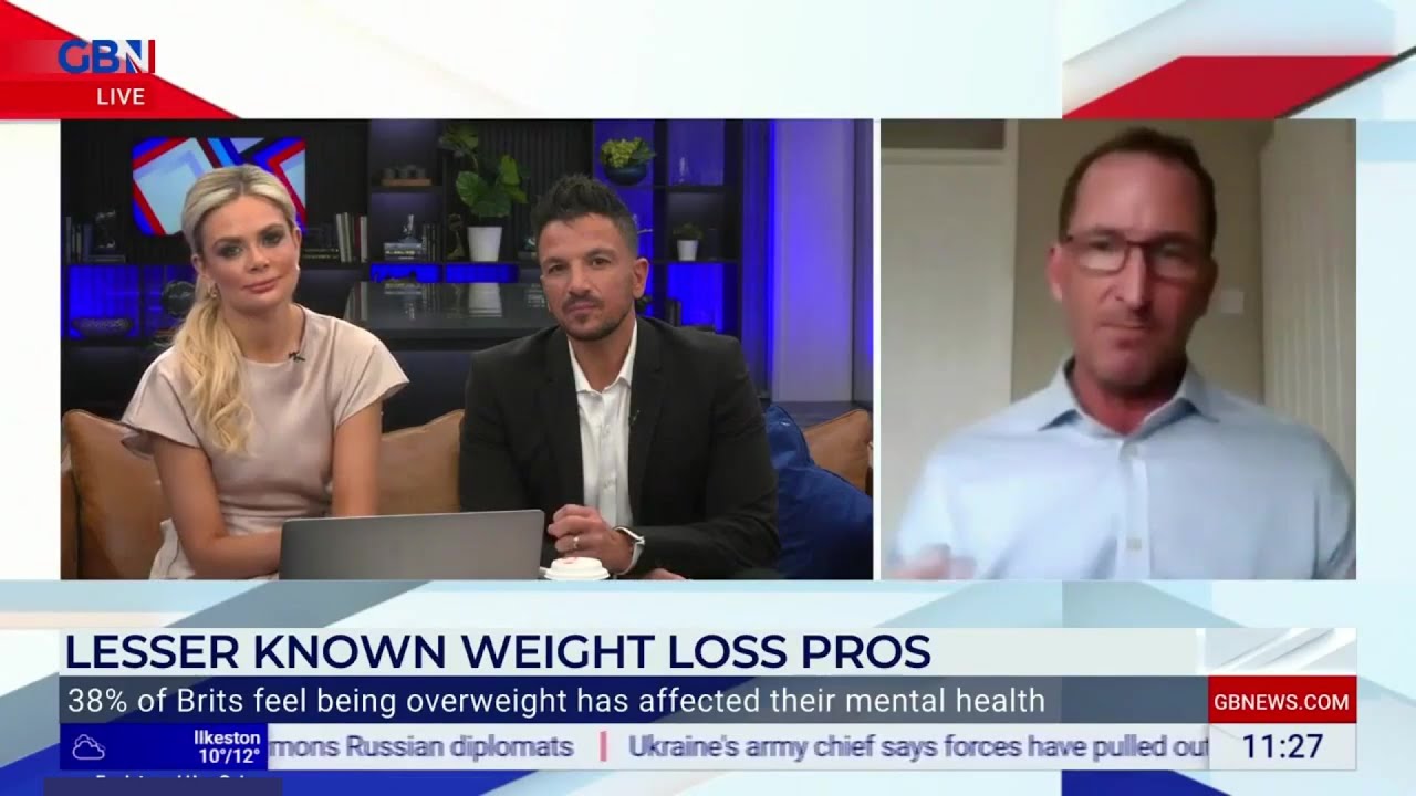The 1:1 Diet hits national TV - GB News interview with Mark & Deborah