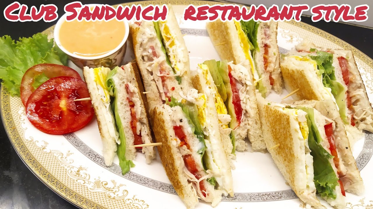Club Sandwich Recipe | Chicken Club Sandwich | Chef Faisal