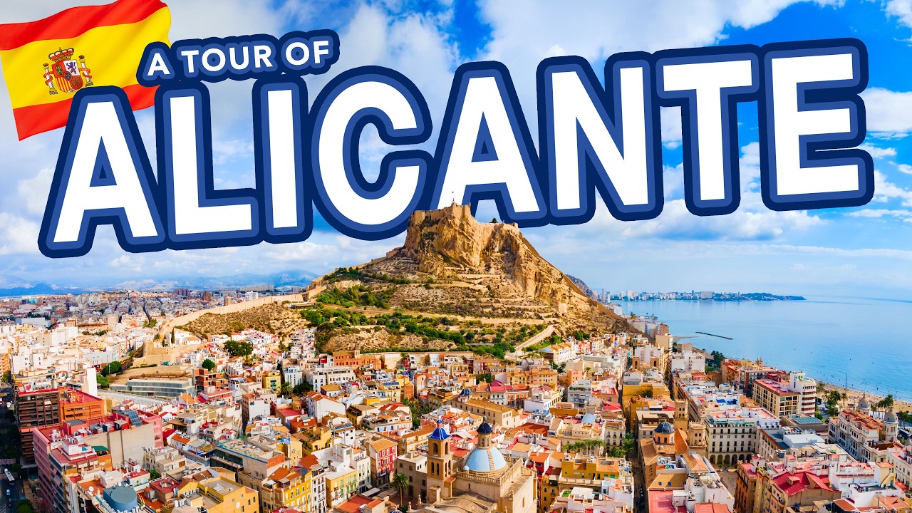 ALICANTE | FULL CITY TOUR of Alicante from beach to mushroom street and castle!