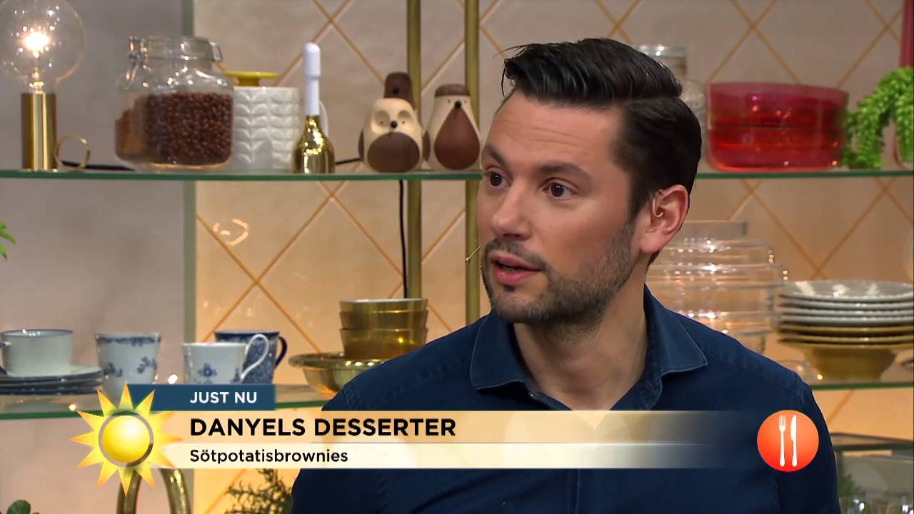 Kocken Danyel Couet lagar desserter utan socker - Nyhetsmorgon (TV4)