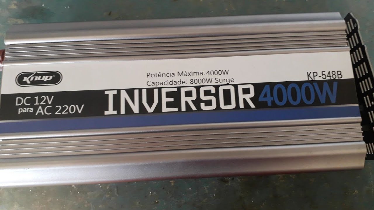 Reparos inversor de tensão KP548B 4000w