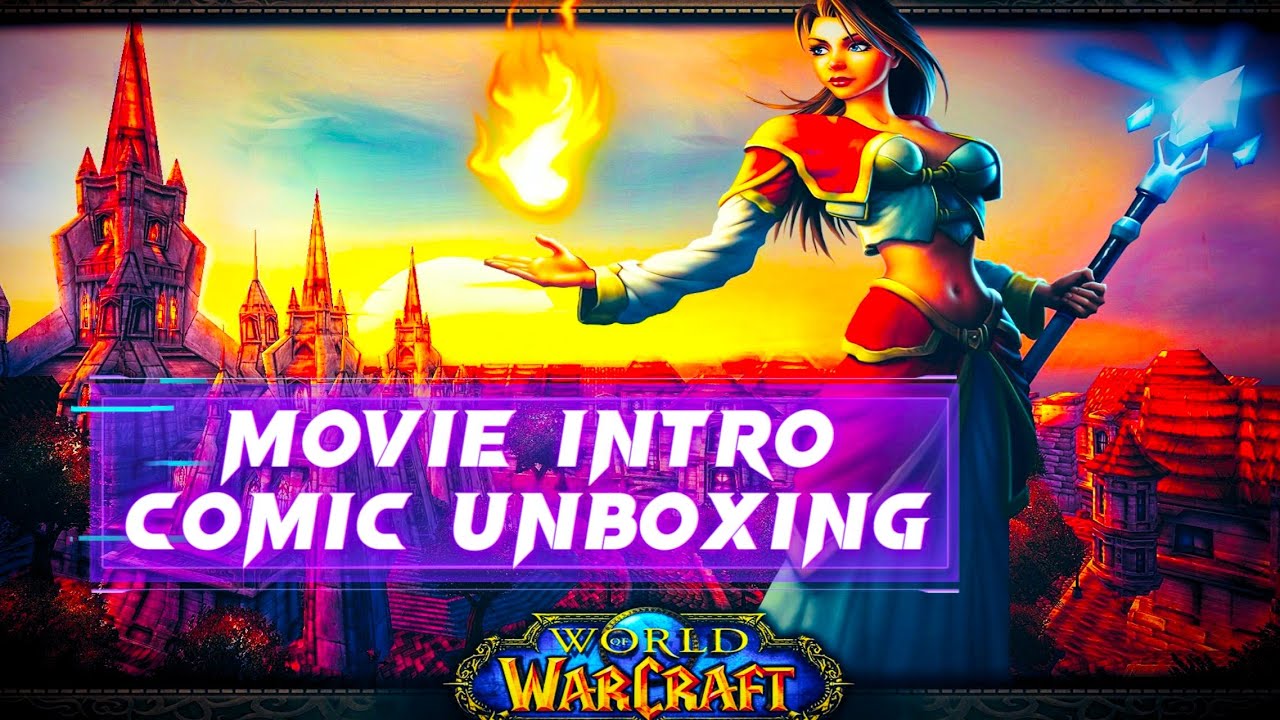 World of Warcraft comic unboxing