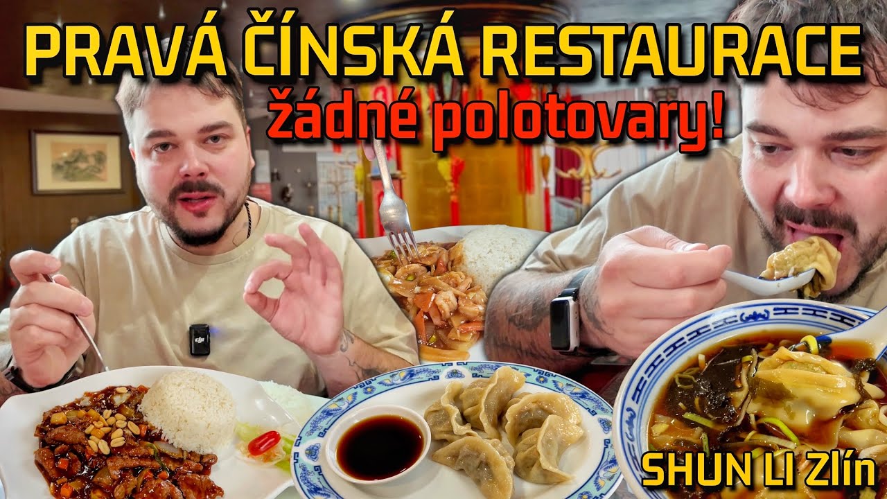 VÝBORNÉ DOMÁCÍ KNEDLÍČKY A SKVĚLÉ KUNG PAO🤤KLASICKÁ ČÍNSKÁ RESTAURACE SHUN LI VE ZLÍNĚ VAŘÍ POCTIVĚ