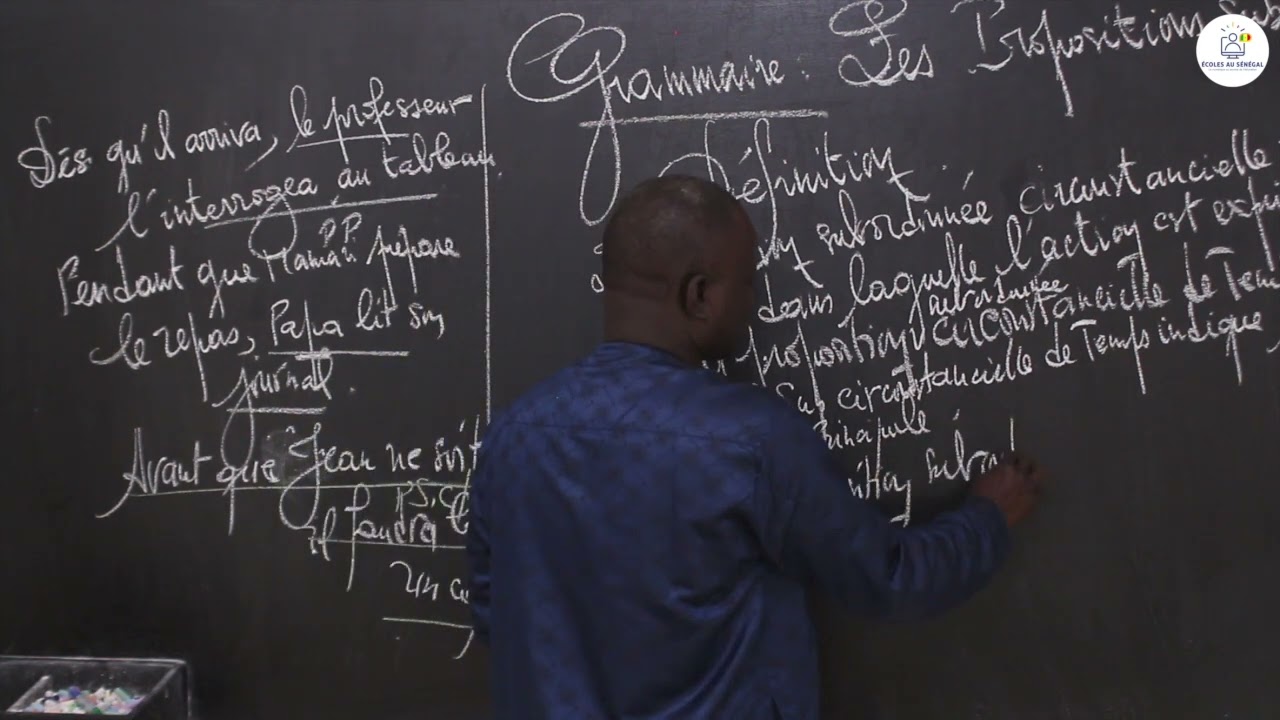 Cours - Cinquième - Français : Les propositions subordonnées circonstancielles / M. Ngom