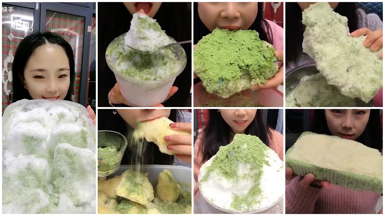 5681&rsquo;s SQUEAKY REFROZEN POWDERY MATCHA ICE(BITES ONLY)