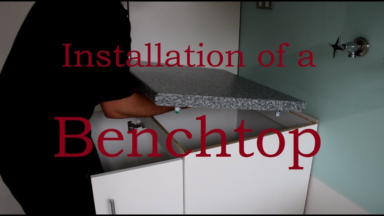 Installing a Laundry Benchtop (Laundry Renovation Part 7)