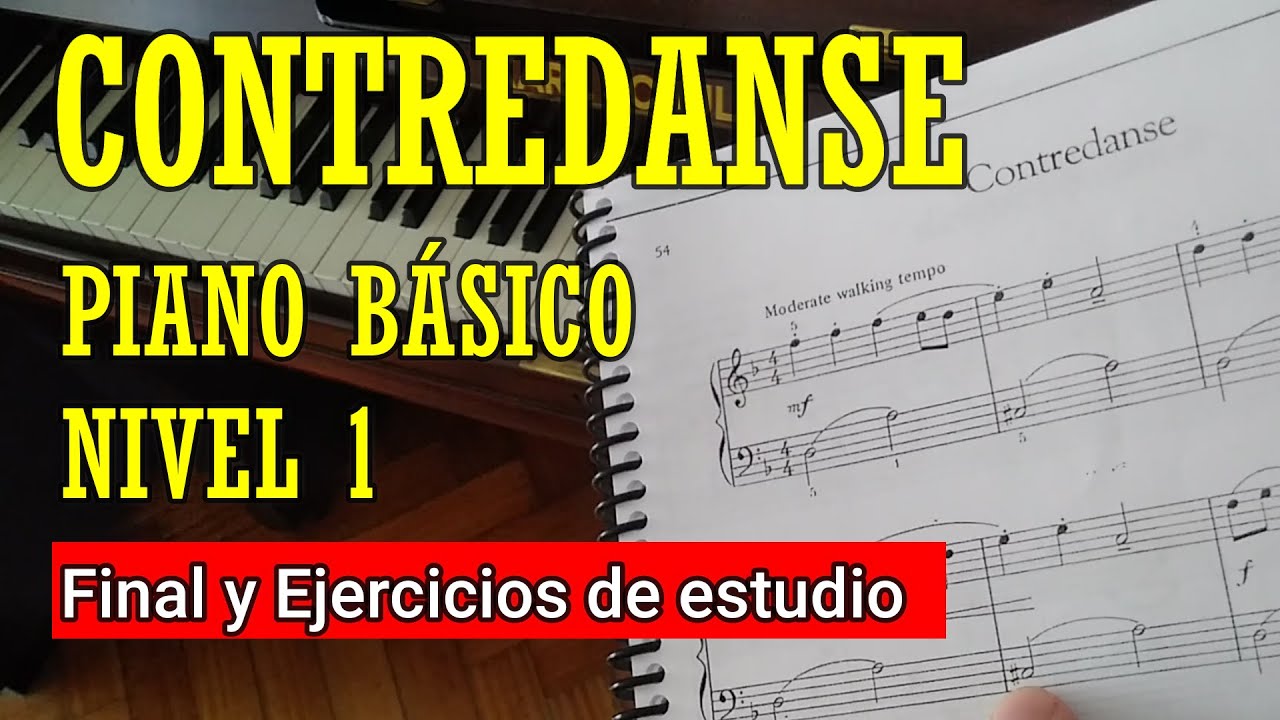 PIANO BÁSICO PASO A PASO - 2°PARTE- FACIL NIVEL 1⏱️ 5 A 10 MINUTITOS DIARIOS #46