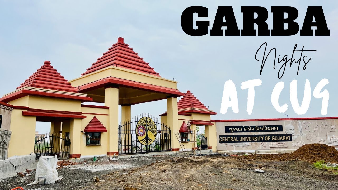 GARBA NIGHT IN CENTRAL UNIVERSITY OF GUJARAT #centraluniversityofgujarat #cug #cugkundhela