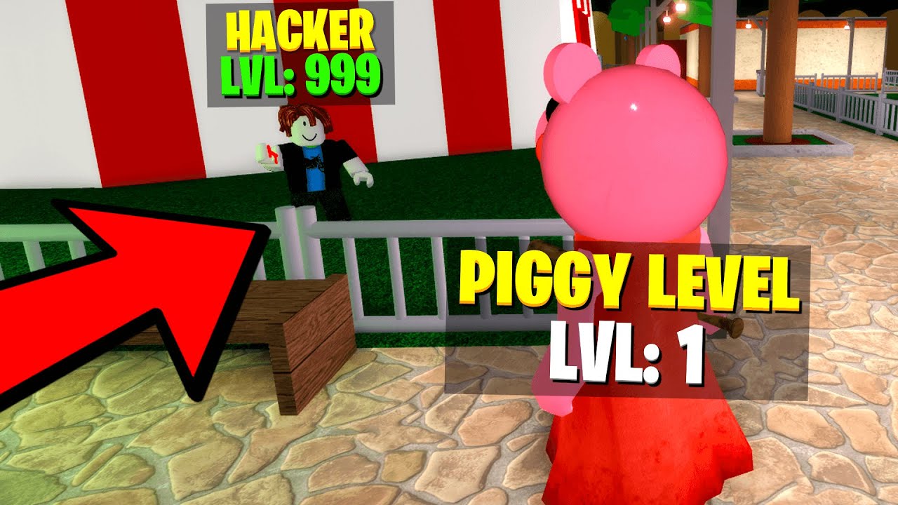 Piggy, but i joined a PRO HACKER SERVER.. (Roblox)