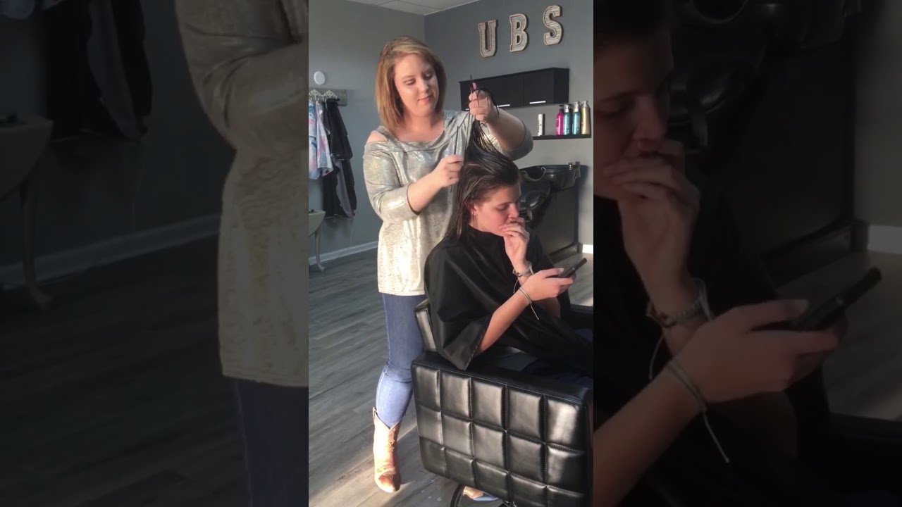 CUTTING ALL MY HAIR OFF!!
