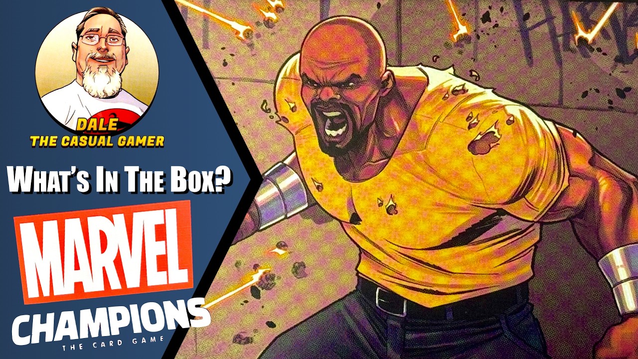 Marvel Champions LUKE CAGE Hero Pack Unboxing