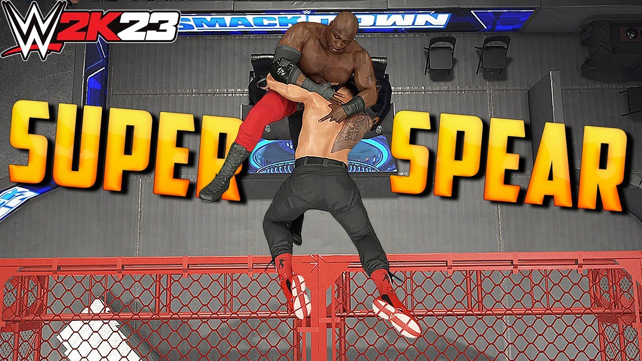 All Variations & Animations Spear in WWE 2K23 !!!