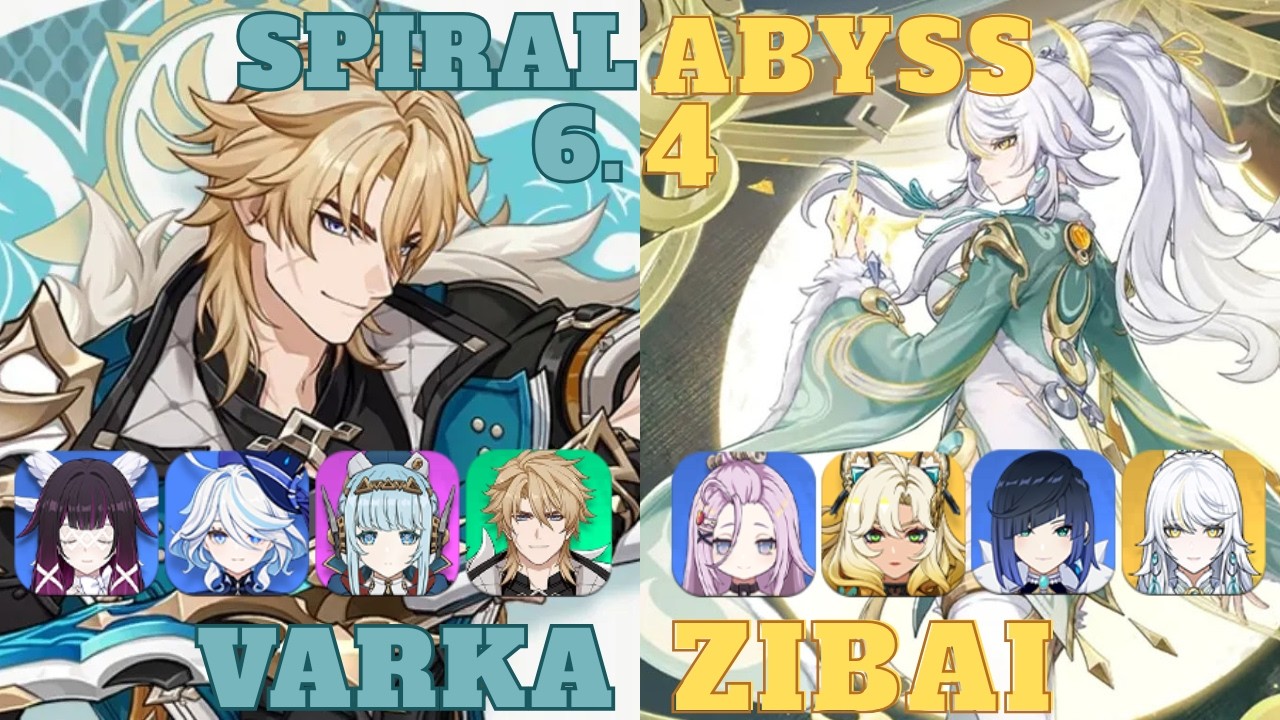 C2 Varka Lunar Electro & C0 Zibai Lunar Crystallize | 6.4 Spiral Abyss | Genshin Impact