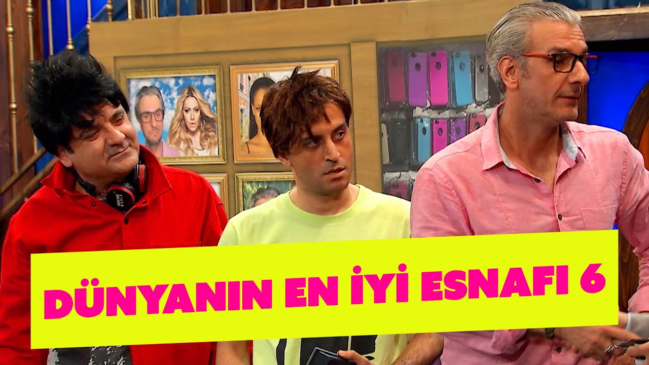 Dünyanın En İyi Esnafı 6 - Yazar | 328. Bölüm (Güldür Güldür Show)