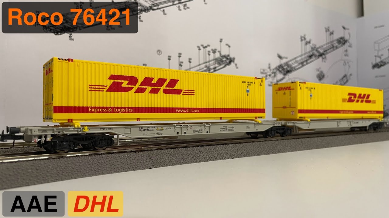 UNBOXING: #AAE #DHL #Roco #Roco76421 #T2000