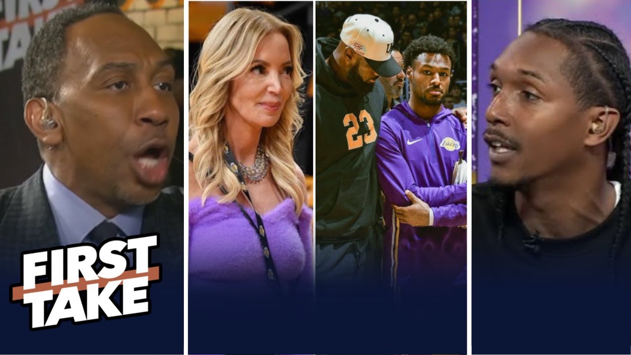 FIRST TAKE | Stephen A. believes Jeanie Buss' disrespected LeBron to make him ask for a trade 👀