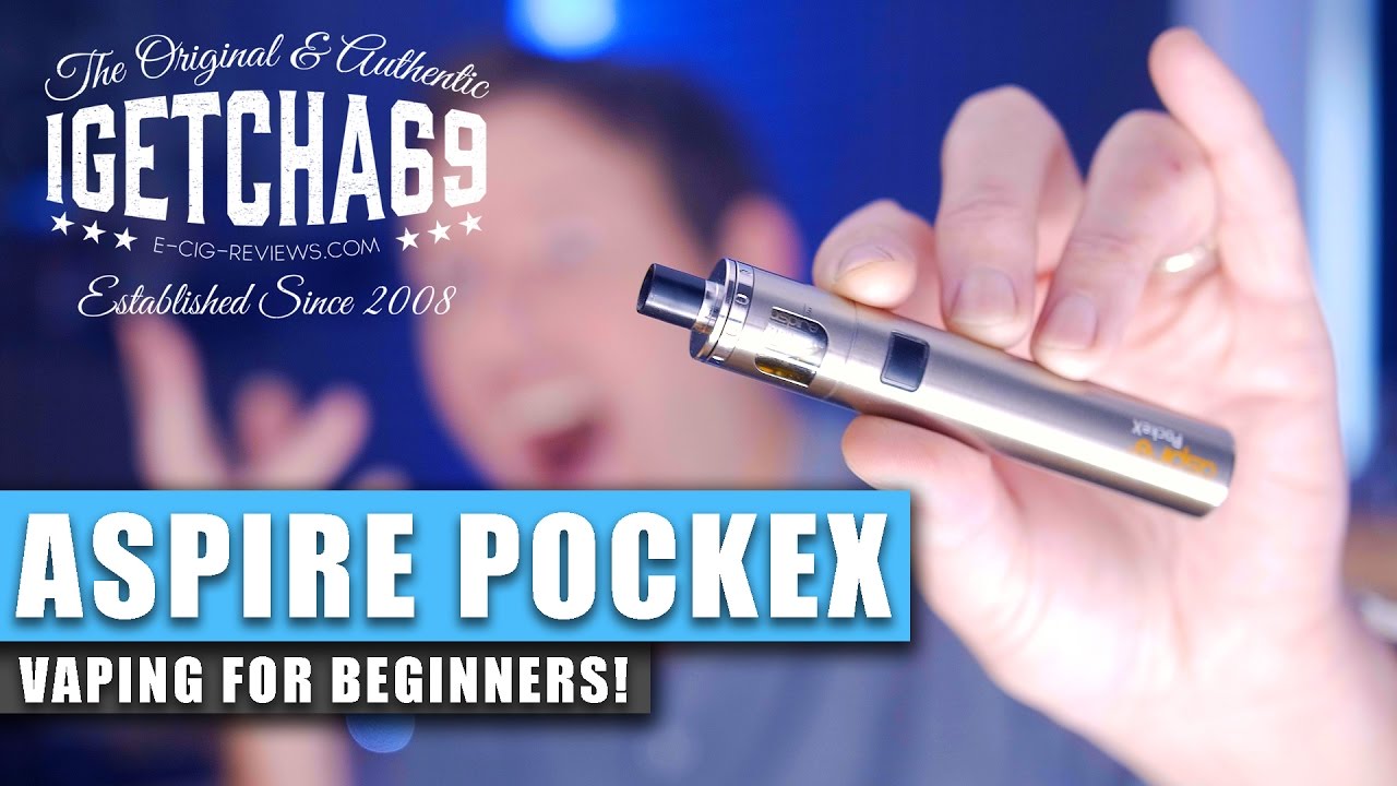 Обзор ASPIRE POCKEX &mdash; вейпинг для начинающих!