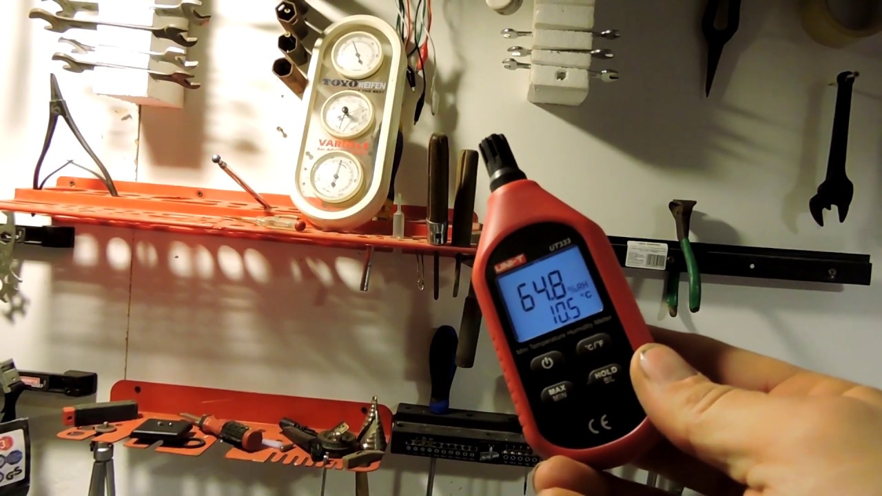 Gázolajos infrasugárzó teszt (a műhelyben) + elektroszmog infrapaneleknél