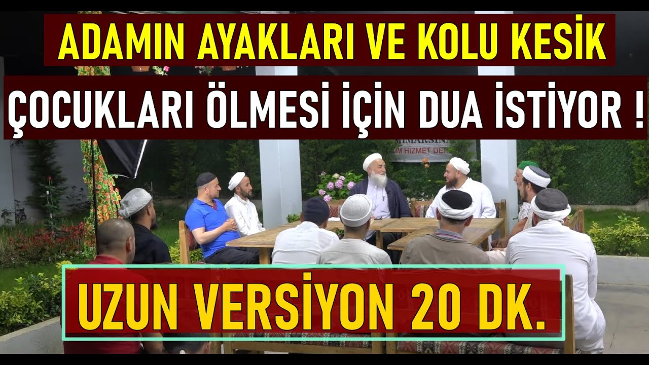 ADAMIN AYAKLARI VE KOLU KESİK VE KONUŞAMIYOR ! İBRETLİK HADİSE ! Salih Aksu Hocaefendi