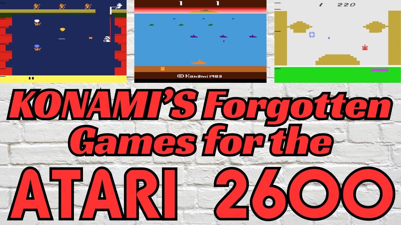 Игры Konami Atari 2600, о которых вы забыли