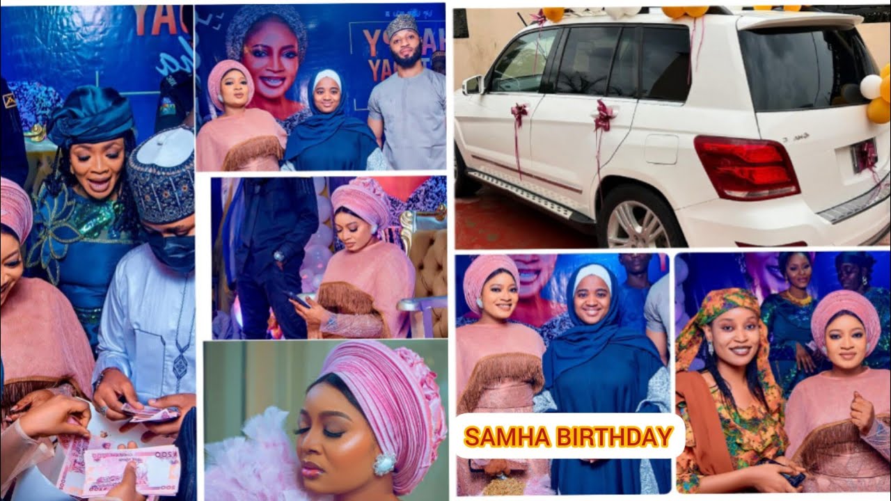 An bawa Samha M Inuwa kyautar Mota a Gurin Birthday 2024