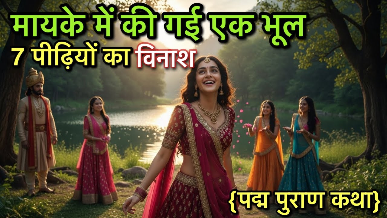 Одна ошибка дома... разрушение семи поколений! #padhmapuran