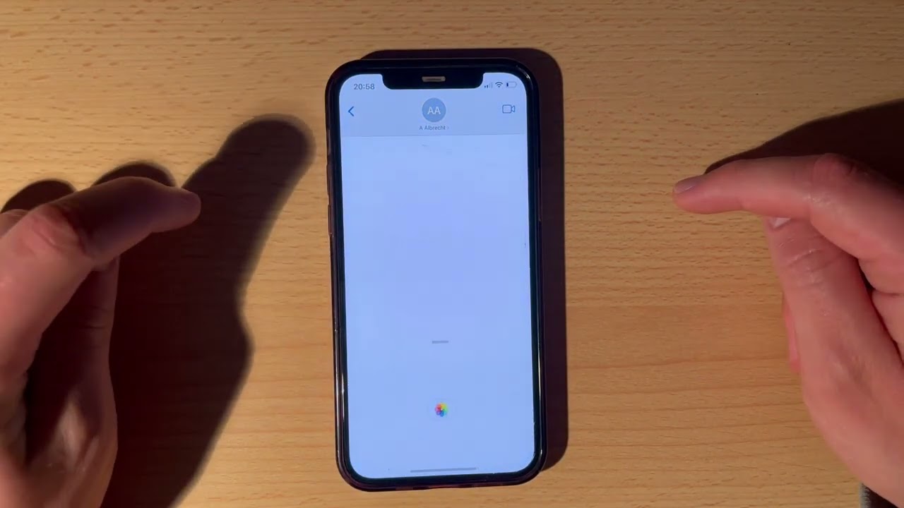 SMS versenden | iPhone-Kurs für Senioren
