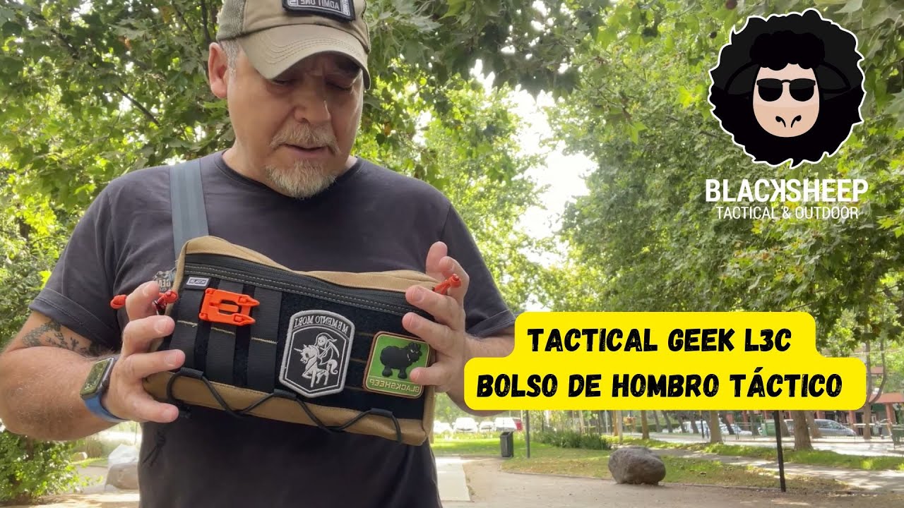 L3C  EDC de Tactical Geek . Un shoulder bag Cómodo y eficiente