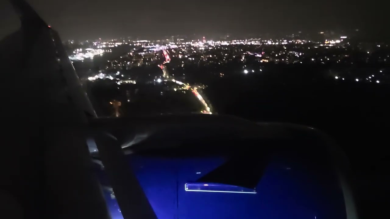 LHR-GLA landing on a British Airways Airbus A321neo. 
