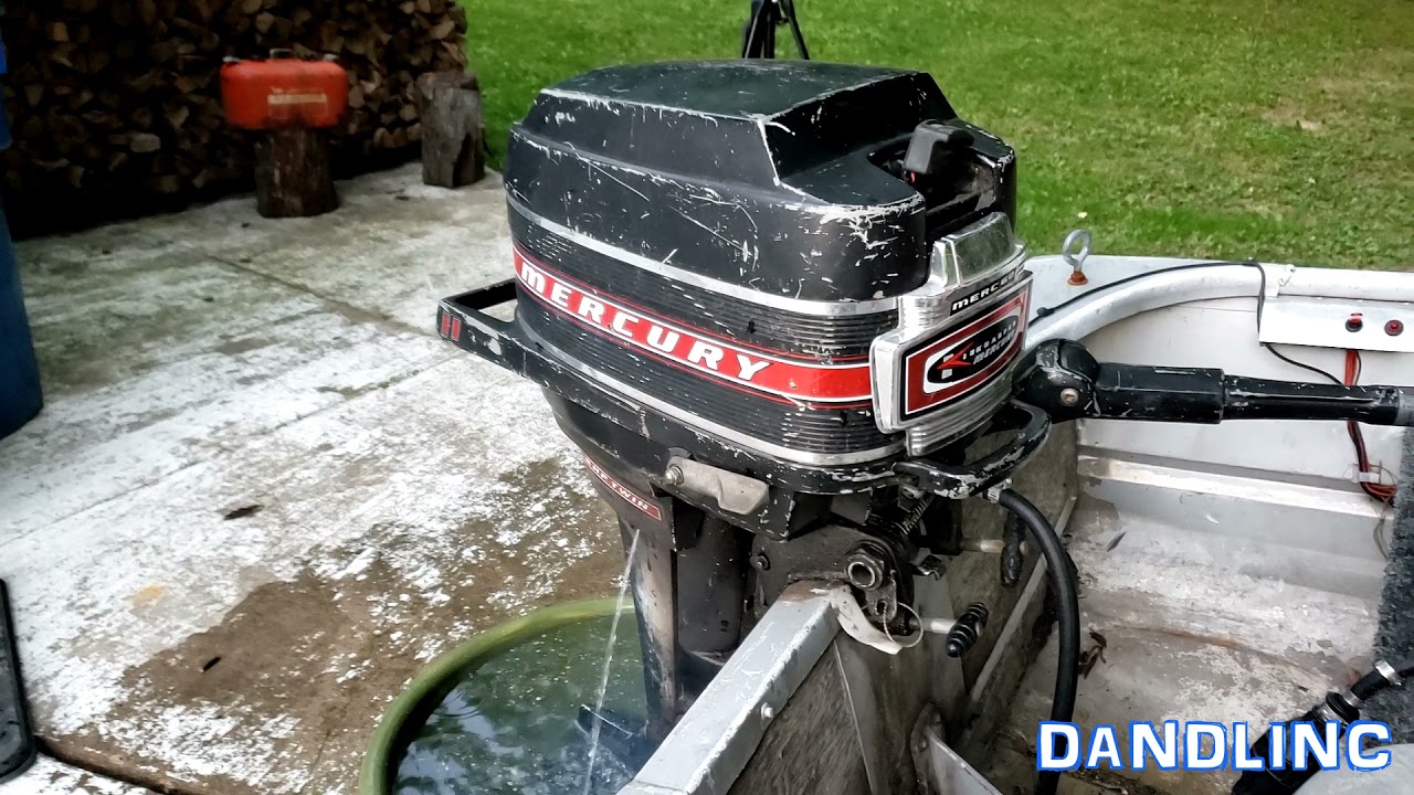 Vintage 1968 Kiekhaefer Mercury 6HP Outboard (1st Run in 7 Years)