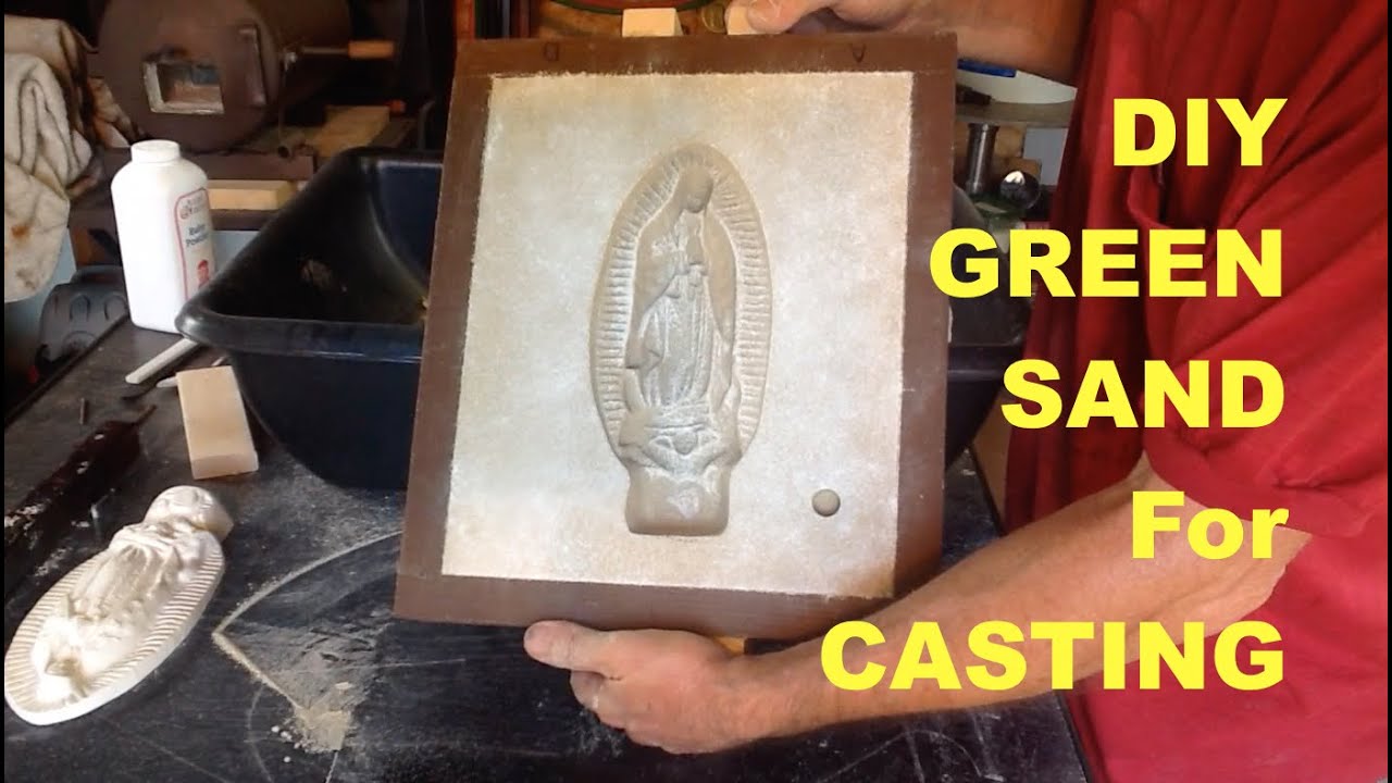 DIY GREEN SAND FOR CASTING - CHEAP, SIMPLE and FAST - MSFN