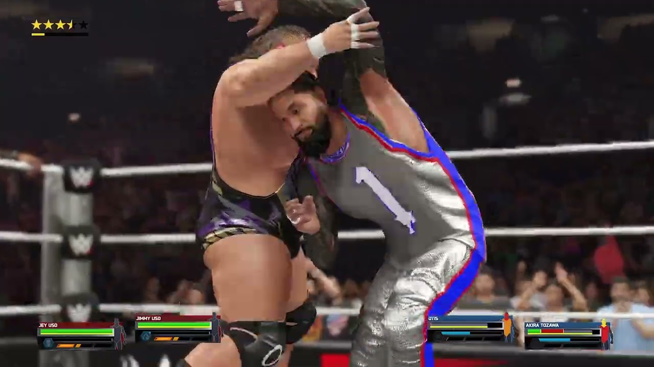 This Tag Match Went CRAZY 😱 The Usos vs Otis & Akira Tozawa | WWE 2K25