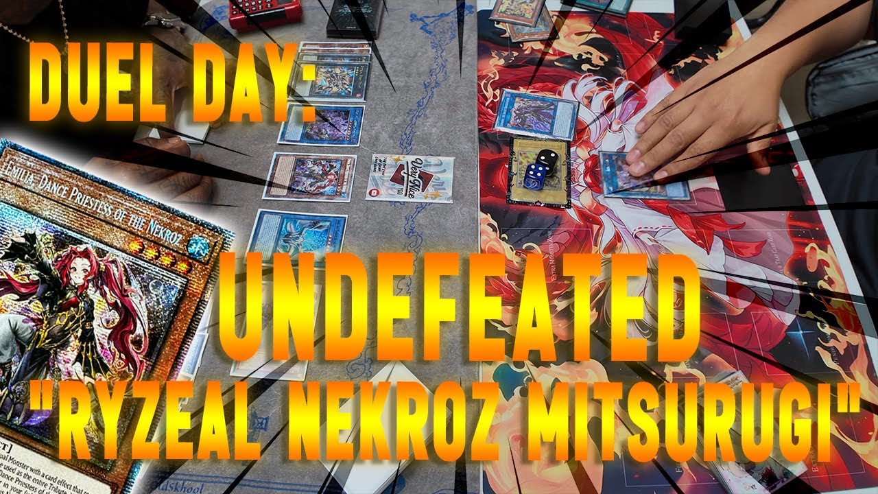 Yu-Gi-Oh! DUEL DAY 2: RYZEAL NEKROZ MITSURUGI VS CORE TCG 4 ROUNDS STRAIGHT! UNDEFEATED!