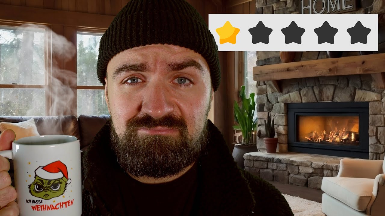 ASMR Winter Lodge Check-in | 1-Stern-Service im Hotel ❄️⭐️