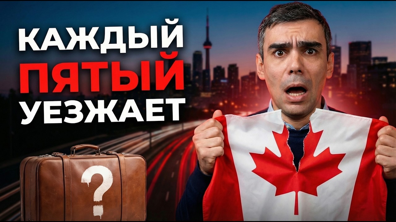 Каждый пятый уезжает из Канады! Почему это происходит?