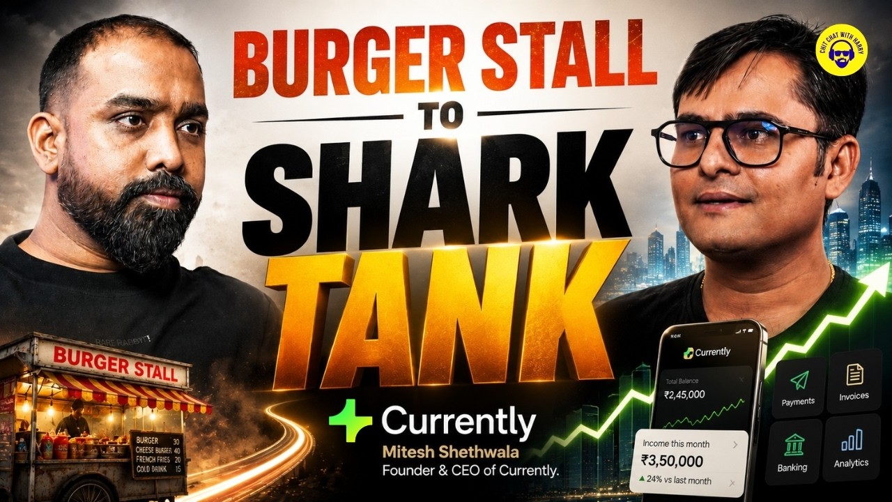 From Selling Burgers to Building Currently | Mitesh Shethwala | Podcast | Founder Journey