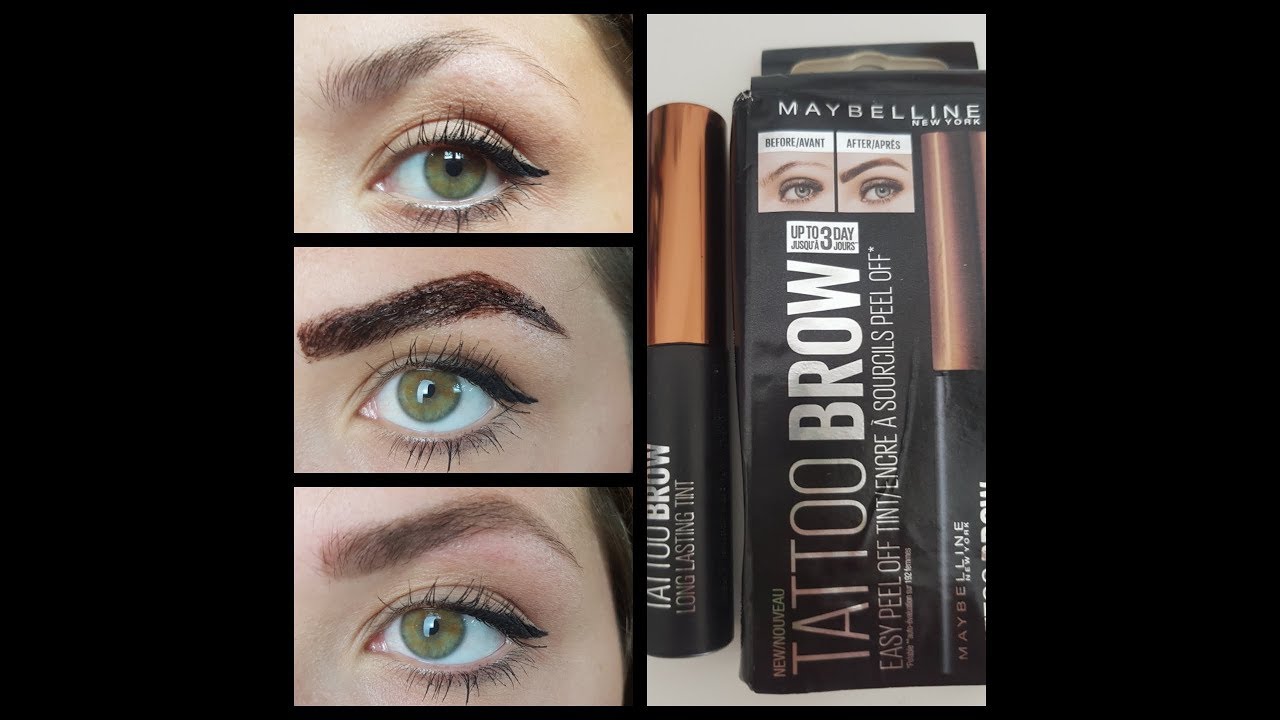 MAYBELLINE TATTOO BROW:Proviamolo insieme...