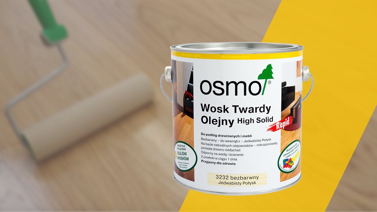 Wosk Twardy Olejny Rapid - słynny olejowosk Polyx® o szybkoschnących właściwościach!