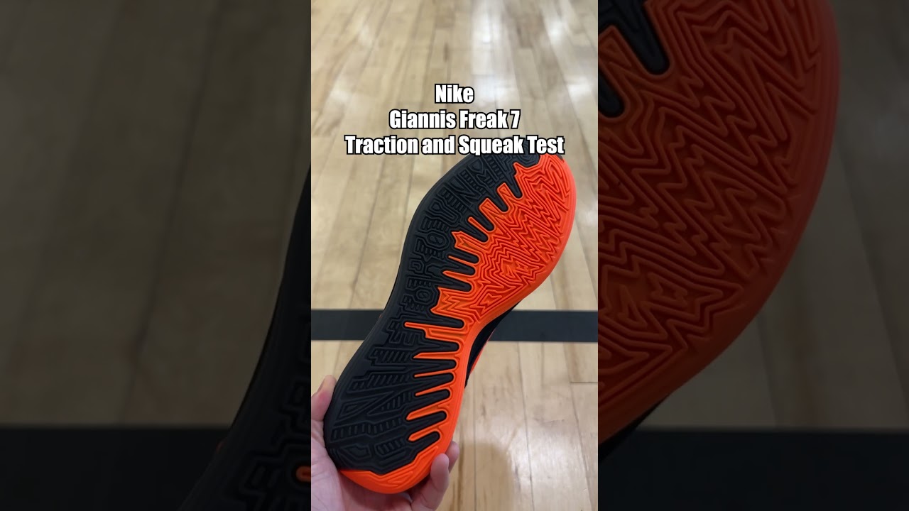 Nike Giannis Freak 7 Traction and Squeak Test #nike #greekfreak #giannisantetokounmpo