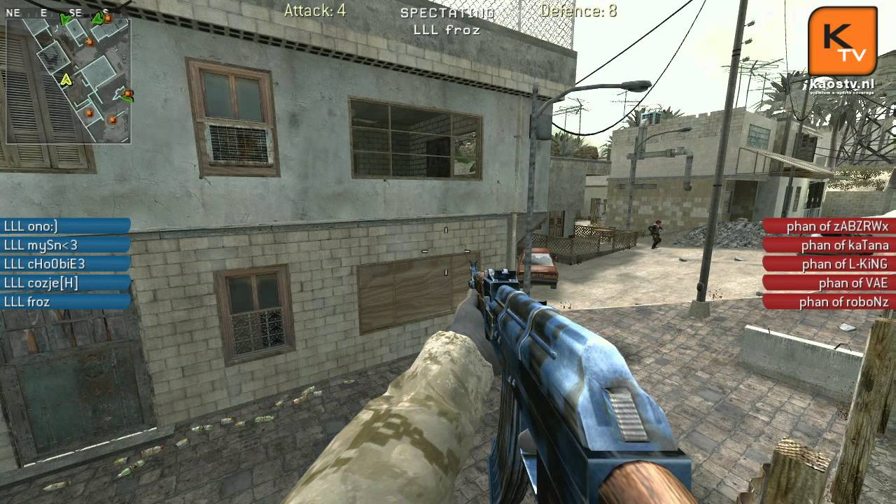LowLandLions vs Phantasmagoria Map 1 - ESL Major Series COD4 Promod