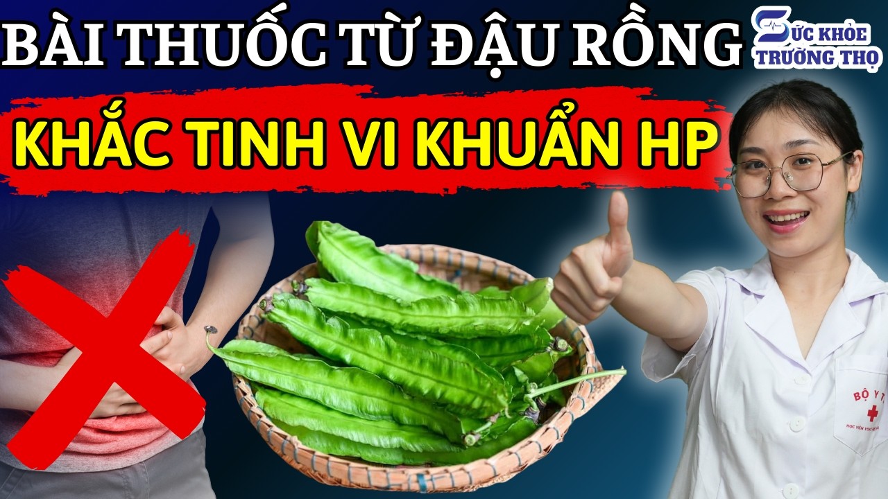 Đậu Rồng: Khắc Tinh Số 1 Của Vi Khuẩn HP - Hiệu Quả Hơn Cả Thuốc Bổ Nếu Chế Biến Đúng Cách