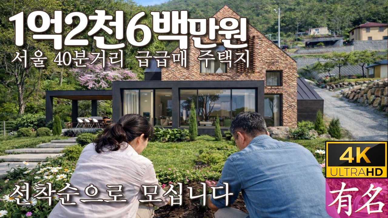 😱 서종 수능리 1억대 역대급 급매가 실화? 양평전원주택 급매물 매매 🚨 [정남향·건축허가득·토목완료] 평당 100만원 역대급 토지 급매 [유명부동산 4375]