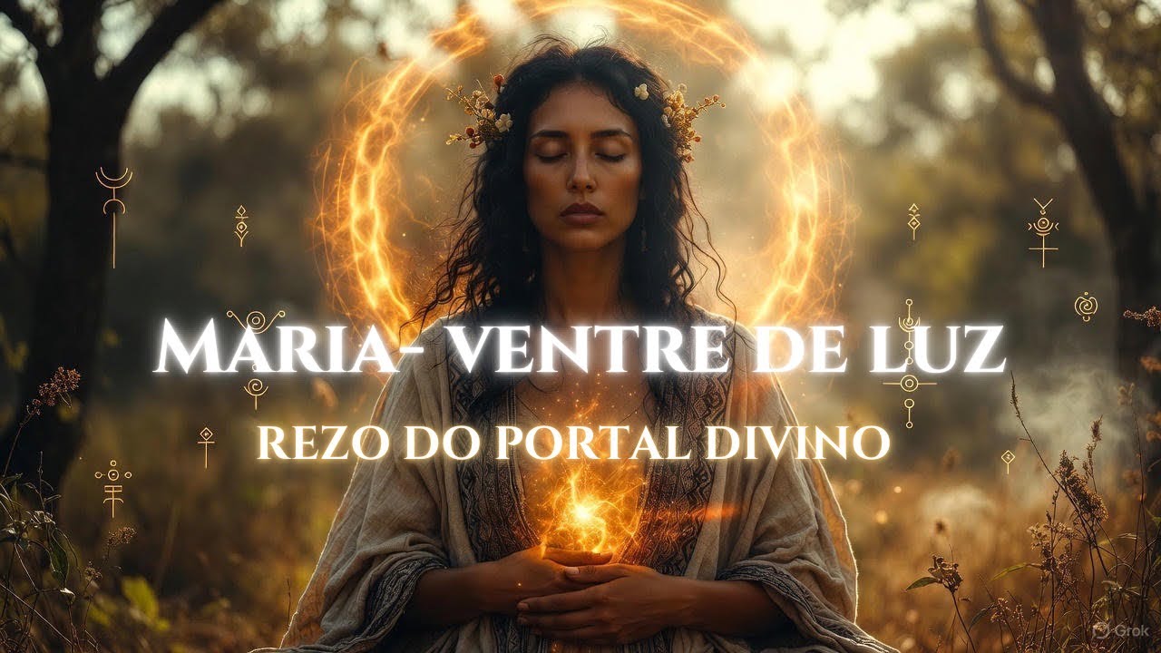 MARIA, A MULHER QUE FOI PORTAL | Um Rezo ao Ventre que Trouxe a Luz ao Mundo.