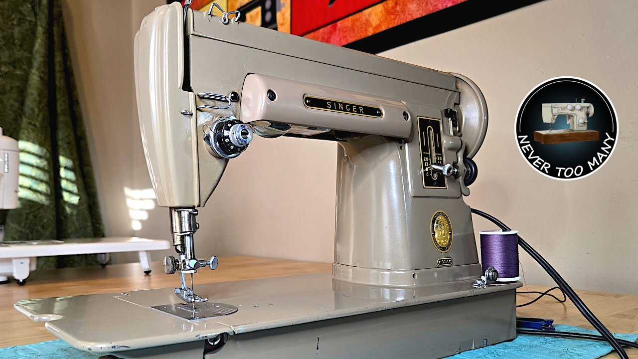 Thread and Test #2 - Singer 301A