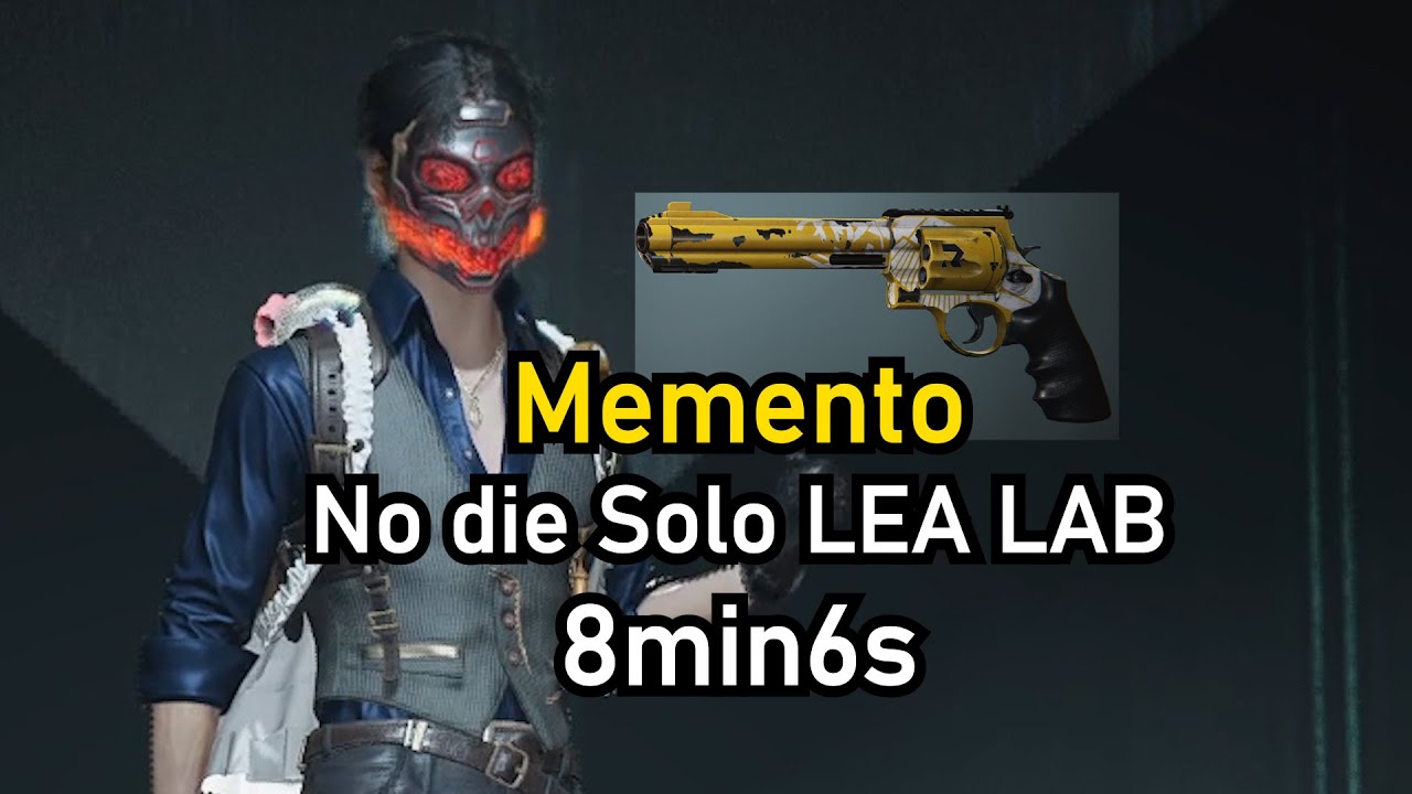 【Once Human】Memento No Die Solo LEA LAB 8min6s