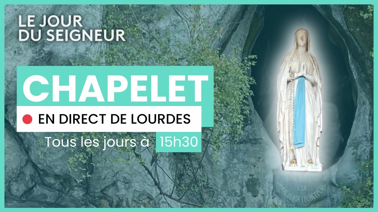 Prière du Chapelet à Lourdes - 30 janvier 2026