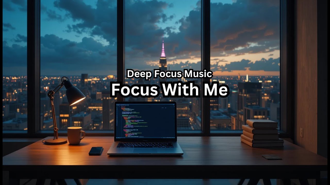 Focus With Me | 💭📝 | Focus Break Beats: Positive Mood Focus Playlist to block out distractions